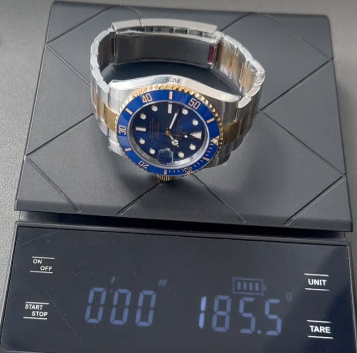 ロレックス サブマリーナー116613LBコピーcal.3135搭載 18K 加重版185g - 画像 (2)