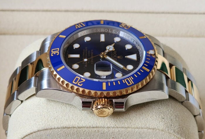 ロレックス サブマリーナー116613LBコピーcal.3135搭載 18K 加重版185g - 画像 (7)