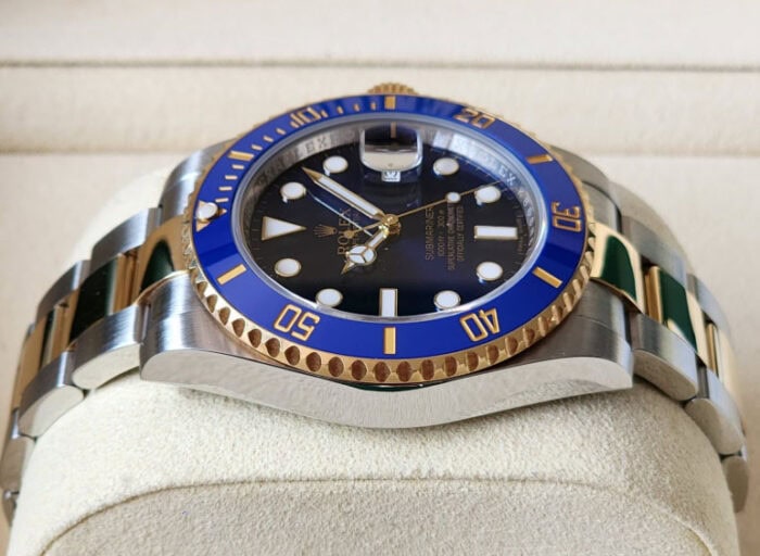 ロレックス サブマリーナー116613LBコピーcal.3135搭載 18K 加重版185g - 画像 (6)