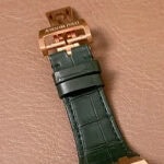 オーデマピゲロイヤル オーク26240ORコピーカーキグリーンダイヤル革バンド加重版160g - 画像 (8)