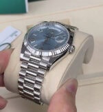 ロレックス デイデイト228236コピー18Kホワイトゴールド210g - 画像 (5)