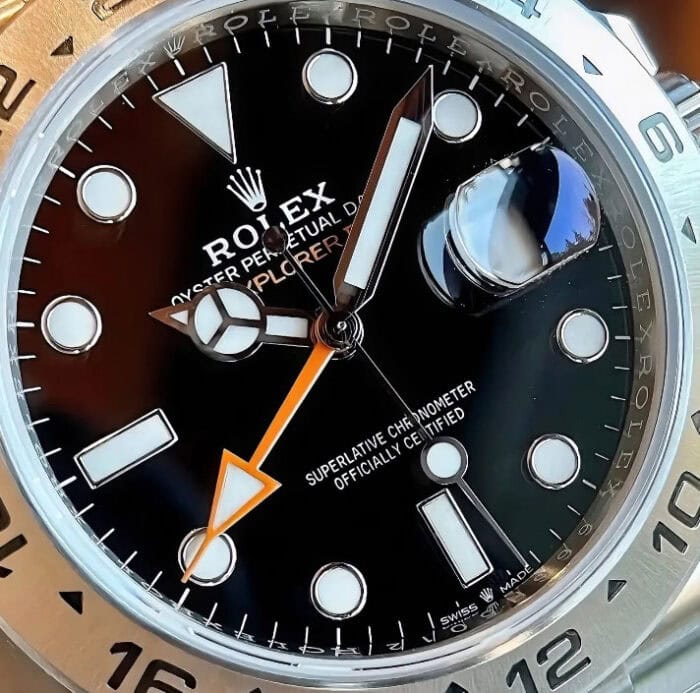 ロレックスコピーエクスプローラー Ⅱ 226570 cal.3285ムーブメントARF工場 - 画像 (6)
