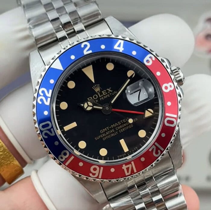 ロレックスコピー GMTマスター Ref.16750 Cal.3135ムーブメント - 画像 (3)