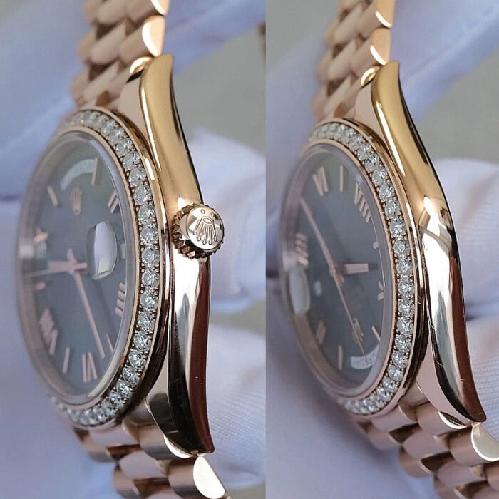 ロレックスデイデイトコピー228345rbr-0011 cal.3255加重版210g - 画像 (4)