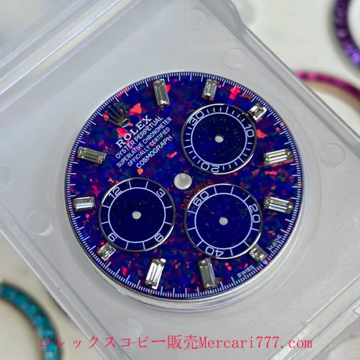2026新作ロレックスデイトナ126595SAROコピー天然石ダイヤル加重版236g - 画像 (9)