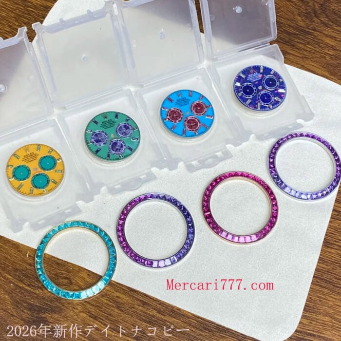 2026新作ロレックスデイトナ126595SAROコピー天然石ダイヤル加重版236g - 画像 (11)