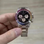 デイトナ レインボーコピー126599RBOW 18Kホワイトゴールド加重版210g - 画像 (4)