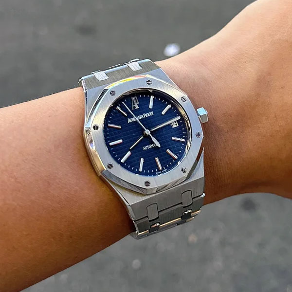 オーデマピゲコピーロイヤルオーク15300st ブルー39mm cal.3120自動巻き