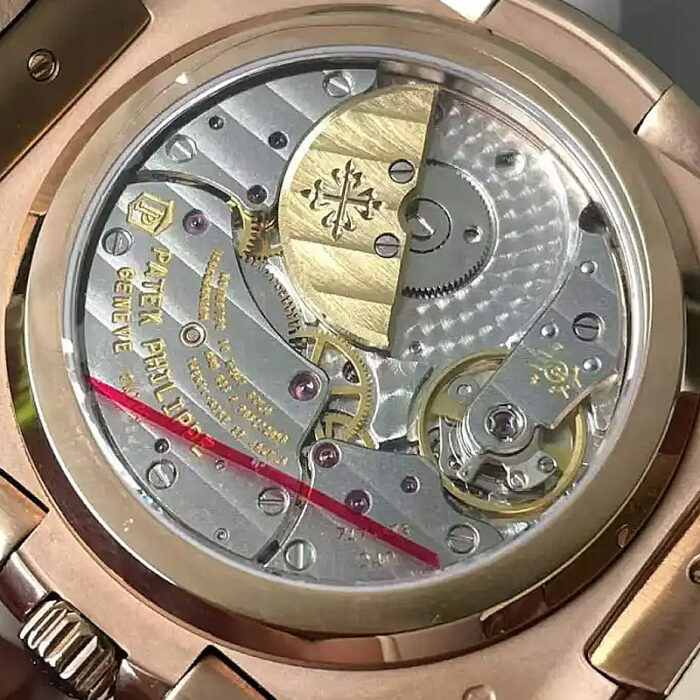 パテックフィリップコピーノーチラス5724R-001 18k砲金本物と同じ重量114g - 画像 (16)