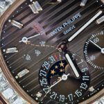 パテックフィリップコピーノーチラス5724R-001 18k砲金本物と同じ重量114g - 画像 (7)