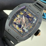 リシャール・ミル スーパーコピーRM 17-02 トゥールビヨン ブラックセラミック - 画像 (5)