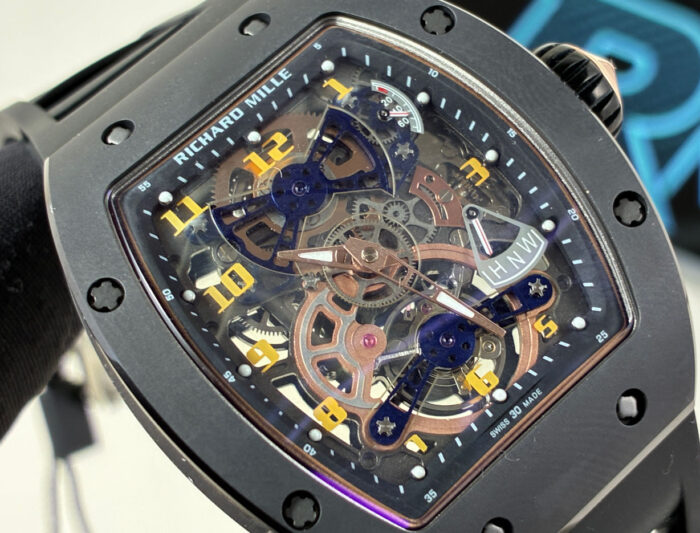 リシャール・ミル スーパーコピーRM 17-02 トゥールビヨン ブラックセラミック - 画像 (3)