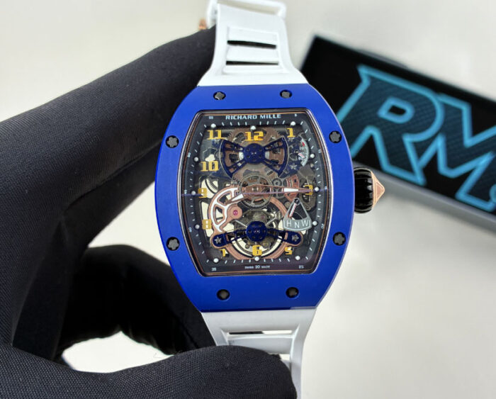 リシャール・ミル スーパーコピーRM 17-02 トゥールビヨンブルーセラミック - 画像 (3)