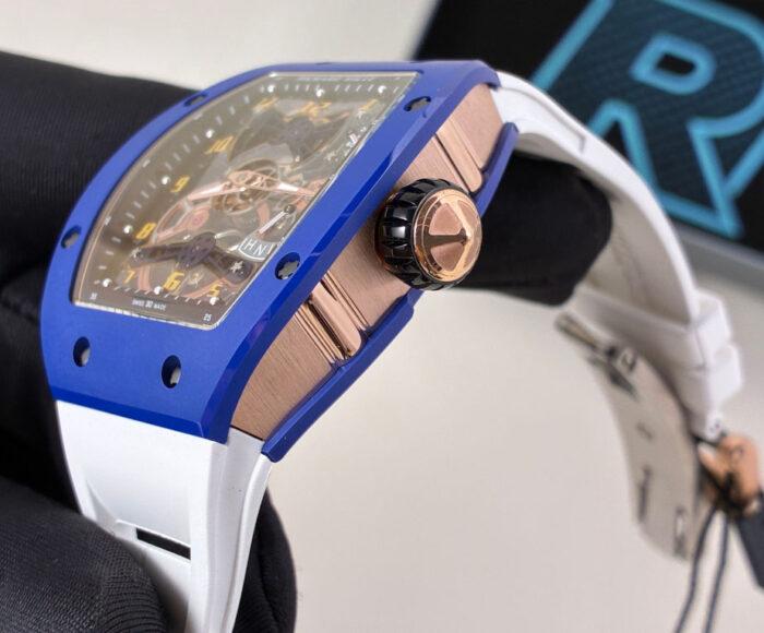 リシャール・ミル スーパーコピーRM 17-02 トゥールビヨンブルーセラミック - 画像 (5)