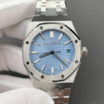 オーデマピゲ15550ST コピー 37mm ライトブルーダイヤルCal.5900ムーブメント - 画像 (2)