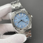 オーデマピゲ15550ST コピー 37mm ライトブルーダイヤルCal.5900ムーブメント - 画像 (3)