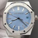 オーデマピゲ15550ST コピー 37mm ライトブルーダイヤルCal.5900ムーブメント - 画像 (4)