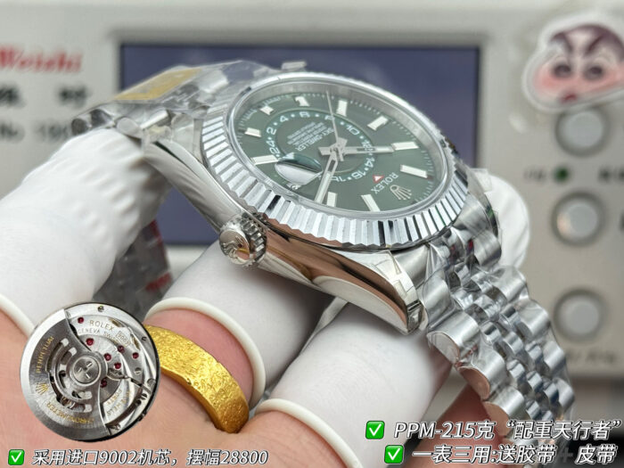 ロレックスコピースカイドゥエラー42 336934-0002加重版215g - 画像 (7)